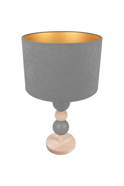 Lampa stołowa Bolla szara