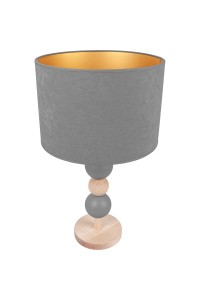 Lampa stołowa Bolla szara