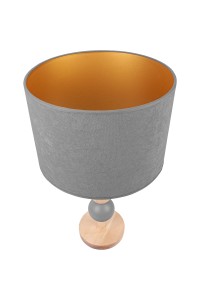 Lampa stołowa Bolla szara