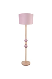 Lampa podłogowa Bolla pudrowy róż