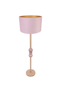 Lampa podłogowa Bolla pudrowy róż