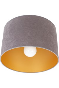 Lampa sufitowa Bolla fi40 szara