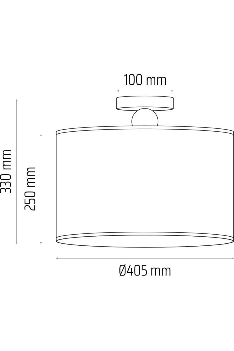 Lampa sufitowa Bolla fi40 butelkowa zieleń