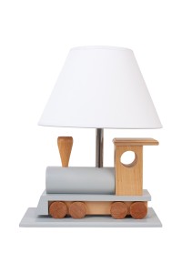 Lampa stołowa Lokomotywa szara
