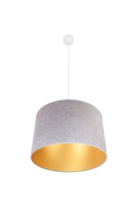 Lampa wisząca CLASSIC fi 40 szara