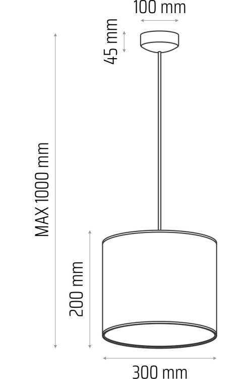 Lampa wisząca CLASSIC fi 30 butelkowa zieleń