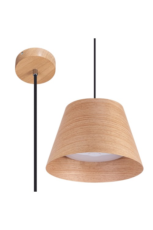 Lampa sufitowa Odyn dąb
