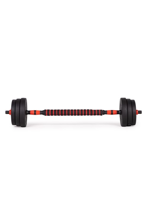 Hantle regulowane 2x15 kg sztanga zestaw 30 kg gryf MOVEPRO