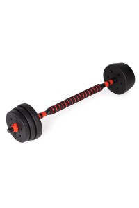 Hantle regulowane 2x15 kg sztanga zestaw 30 kg gryf MOVEPRO