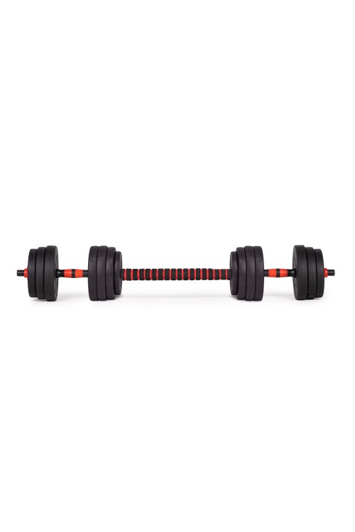 Hantle regulowane 2x15 kg sztanga zestaw 30 kg gryf MOVEPRO