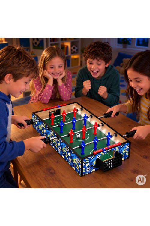 Piłkarzyki stołowe mini 50x30 cm stół do gry dla dzieci ECOTOYS
