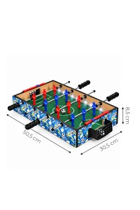 Piłkarzyki stołowe mini 50x30 cm stół do gry dla dzieci ECOTOYS